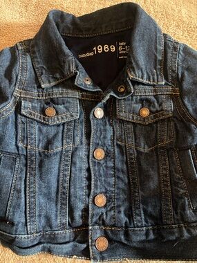 GAP Baby 1969 Dark Blue Denim Jean Jacket